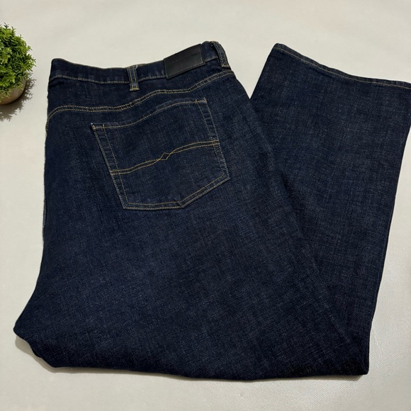 Lucky Brand Other - Lucky Brand Dark Wash Denim 181 Relaxed Fit Jeans Mens Size 50x30